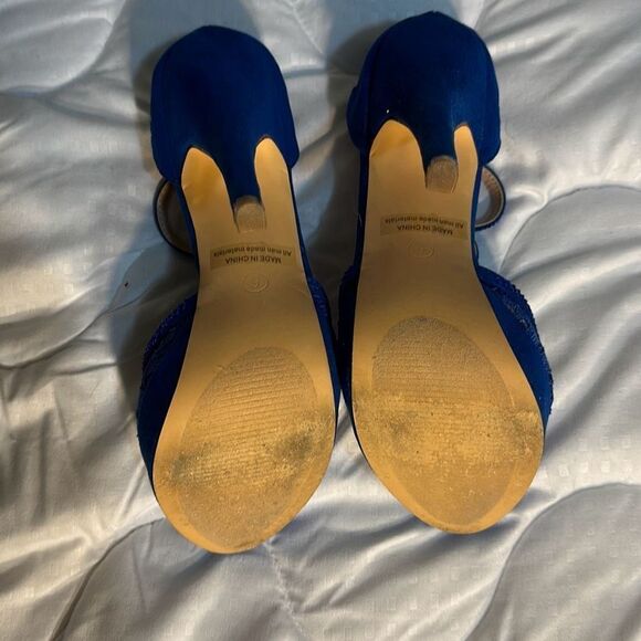 Dream Paris Pumps Blue Size 6 women’s - Picture 5 of 6